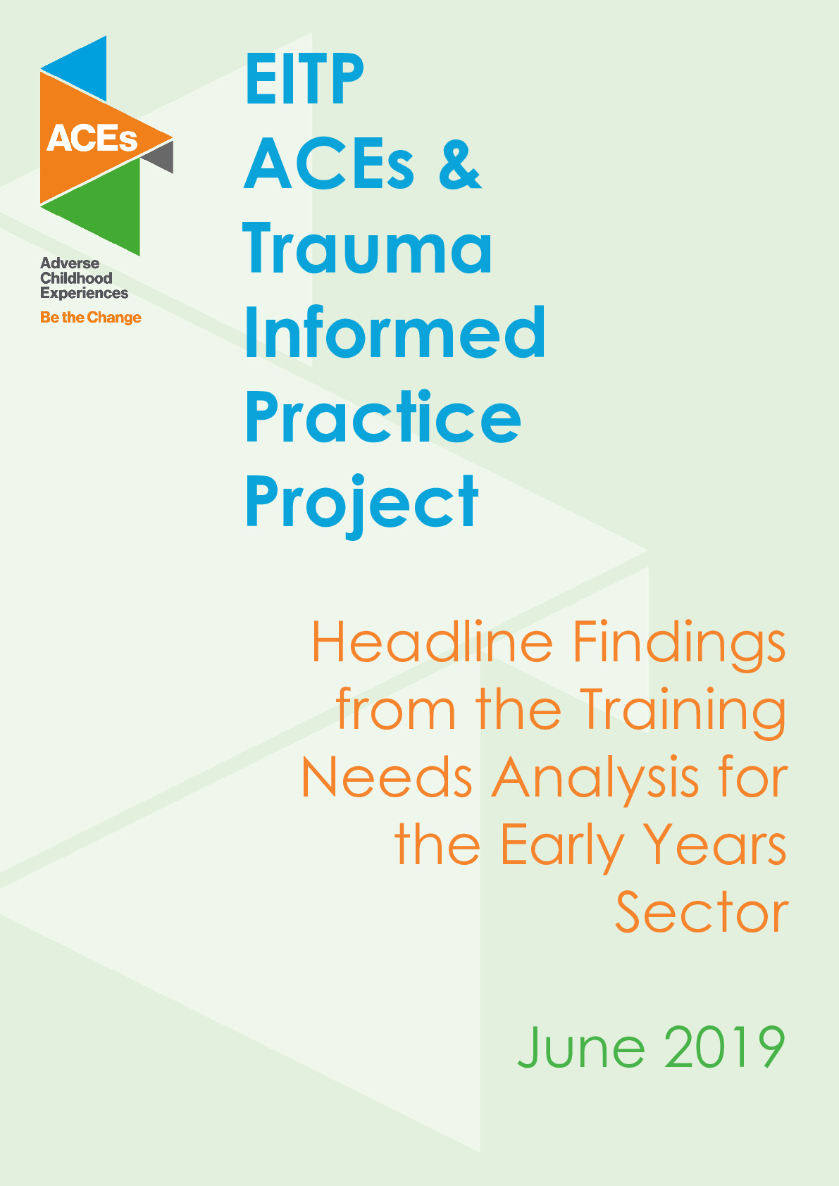 Early Years Sector Stakeholder Engagement Report (2019)